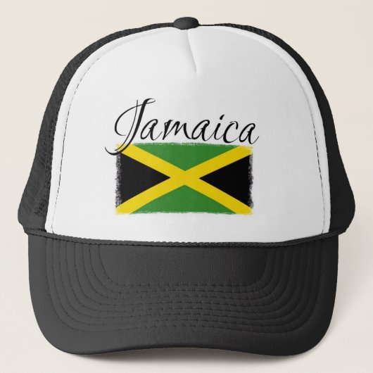 Jamaika Truckerkappe (Vorderseite)