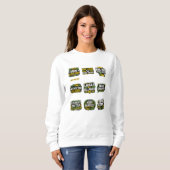 Jamaika Unabhängigkeitstagsgeschenk Sweatshirt (Vorne ganz)