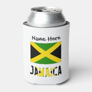 Jamaika und personalisierte jamaikanische Flagge Dosenkühler