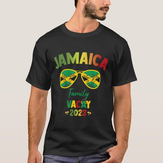 Jamaika Urlaubsreise 2023 T-Shirt (Vorderseite)