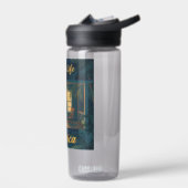 Jamaika Veranda Leben Abend Trinkflasche (Links)