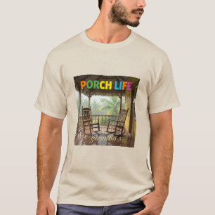 Jamaika Veranda Leben T-Shirt