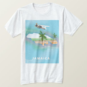 Jamaika Vintage-Reiseposter T-Shirt