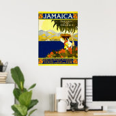 Jamaika, Vintage Travel Poster (Heimbüro)