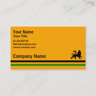 Jamaika-Visitenkarte Visitenkarte