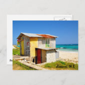 Jamaika, W.I. Postkarte (Vorne/Hinten)