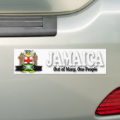 Jamaika-Wappen Autoaufkleber (Auf Auto)