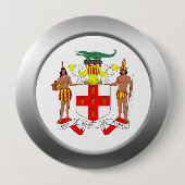 Jamaika-Wappen Button (Vorderseite)