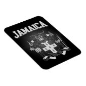Jamaika-Wappen Magnet (Rechte Seite)