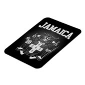 Jamaika-Wappen Magnet (Linke Seite)