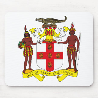 Jamaika-Wappen Mousepad