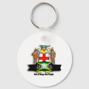 Jamaika-Wappen Schlüsselanhänger