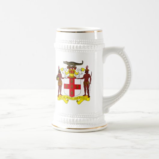Jamaika-Wappen Tasse (Rechts)
