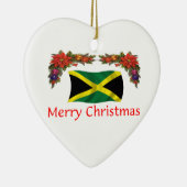 Jamaika-Weihnachten Keramikornament (Rechts)