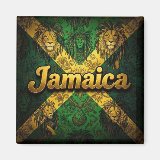 Jamaika ya mon magnet (Vorne)