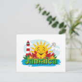 Jamaika ya mon  postkarte (Stehend Vorderseite)