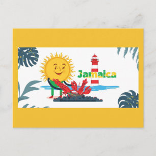 Jamaika ya mon  postkarte