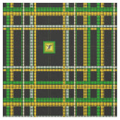 Jamaika-Zeit-Gewebe Stoff (Nahaufnahme)