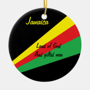 Jamaika-Ziern Keramikornament
