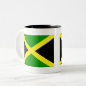 Jamaika Zweifarbige Tasse (Vorderseite Links)