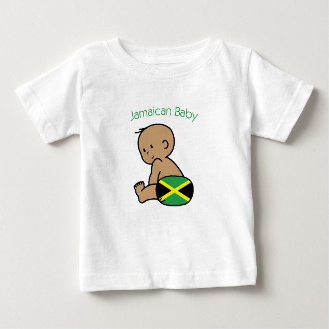Jamaikaner Baby Baby T-shirt (Vorderseite)