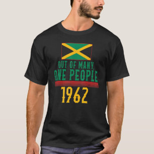 Jamaikaner Einwohner 1962 Jamaica Independence Cel T-Shirt