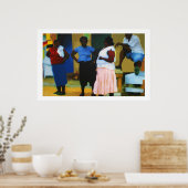 Jamaikaner in Negril Poster (Küche)