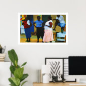 Jamaikaner in Negril Poster (Heimbüro)