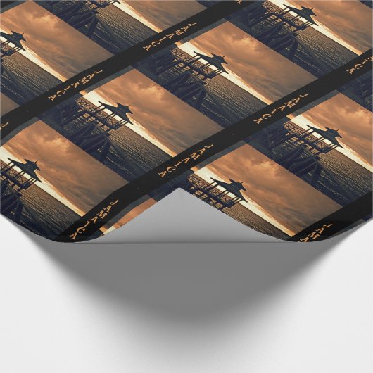 Jamaikaner Sunset Geschenkpapier (Ecke)