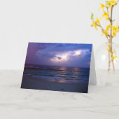 Jamaikaner Sunset Karte (Gelbe Blume)