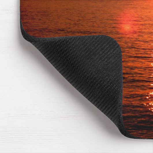 Jamaikaner Sunset Mousepad (Ecke)