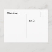 Jamaikaner Sunset Postkarte (Rückseite)