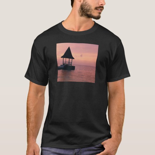 Jamaikaner Sunset T-Shirt (Vorderseite)