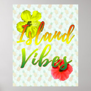Jamaikaninsel Vibes Poster