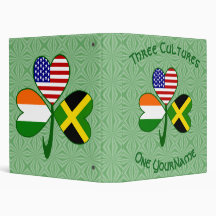 jamaikanisch-amerikanisches Kleeblatt-Flag Persona