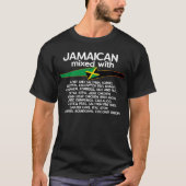 Jamaikanisch gemischt mit Jamaika Proud Group Matc T-Shirt (Vorderseite)