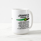 Jamaikanisch gemischt mit Jamaika-Stolz Kaffeetasse (VorderseiteRechts)