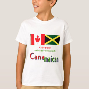jamaikanisch-kanadische Wurzeln T-Shirt
