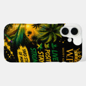 Jamaikanische Designs , Case-Mate iPhone Hülle (Rückseite (Horizontal))