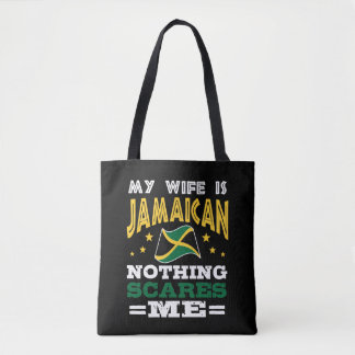 Jamaikanische Ehefrau Funny Jamaica Tasche