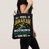 Jamaikanische Ehefrau Funny Jamaica Tasche (Von Nahem)