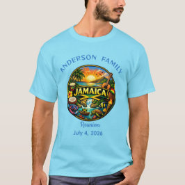 Jamaikanische Familienfeier T-Shirt