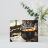 jamaikanische Fischkopfsuppe Postkarte (Stehend Vorderseite)