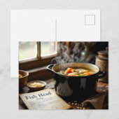 jamaikanische Fischkopfsuppe Postkarte (Vorne/Hinten)