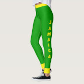 jamaikanische Flag-Farben hinzufügen Ihre eigene T Leggings (Links)