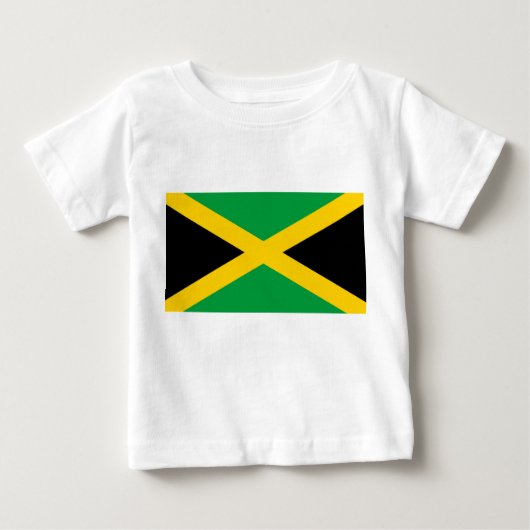 jamaikanische Flagge Baby T-shirt (Vorderseite)