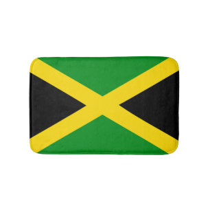 Jamaikanische Flagge Badematte