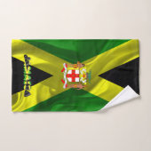 Jamaikanische Flagge Badhandtuch Set (Handtuch)