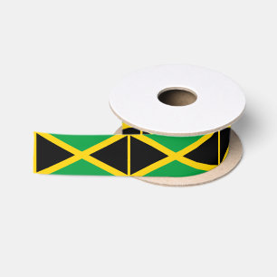 Jamaikanische Flagge Band, Jamaika Mode / Sport Satinband