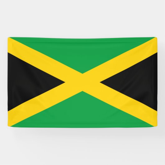 jamaikanische Flagge Banner (Horizontal)